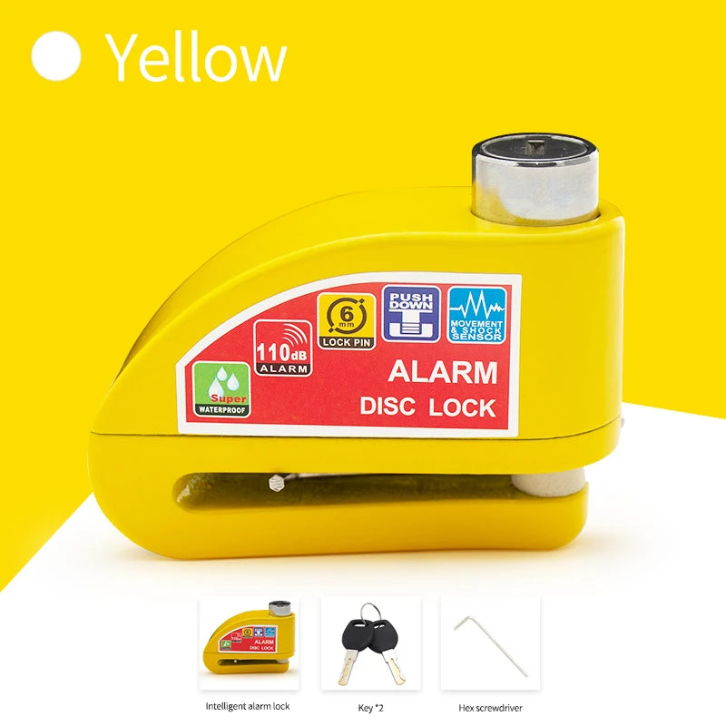 Motorcycle Bicycle Lock Alarm